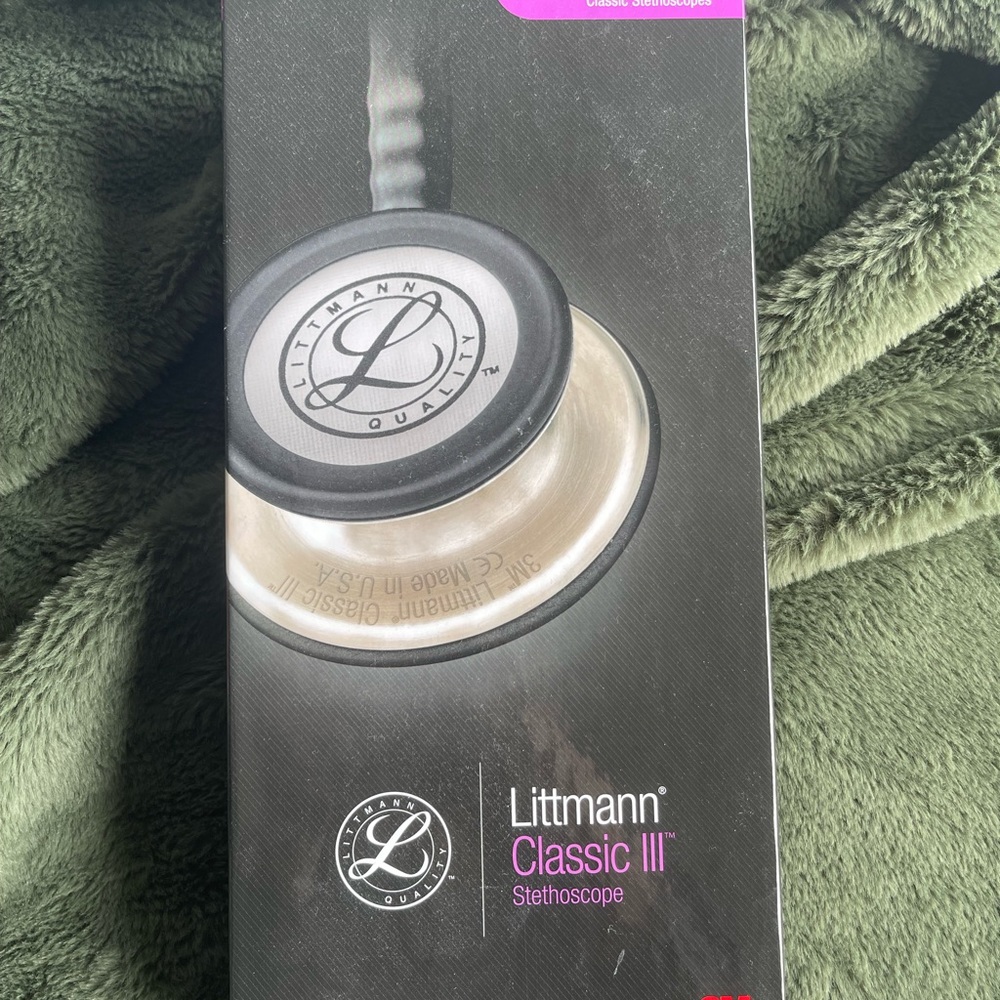 Brand New Littmann Classic 3 Pink Stethoscope